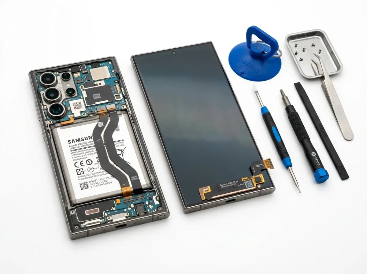 Samsung Galaxy Display- & Glas-Austausch