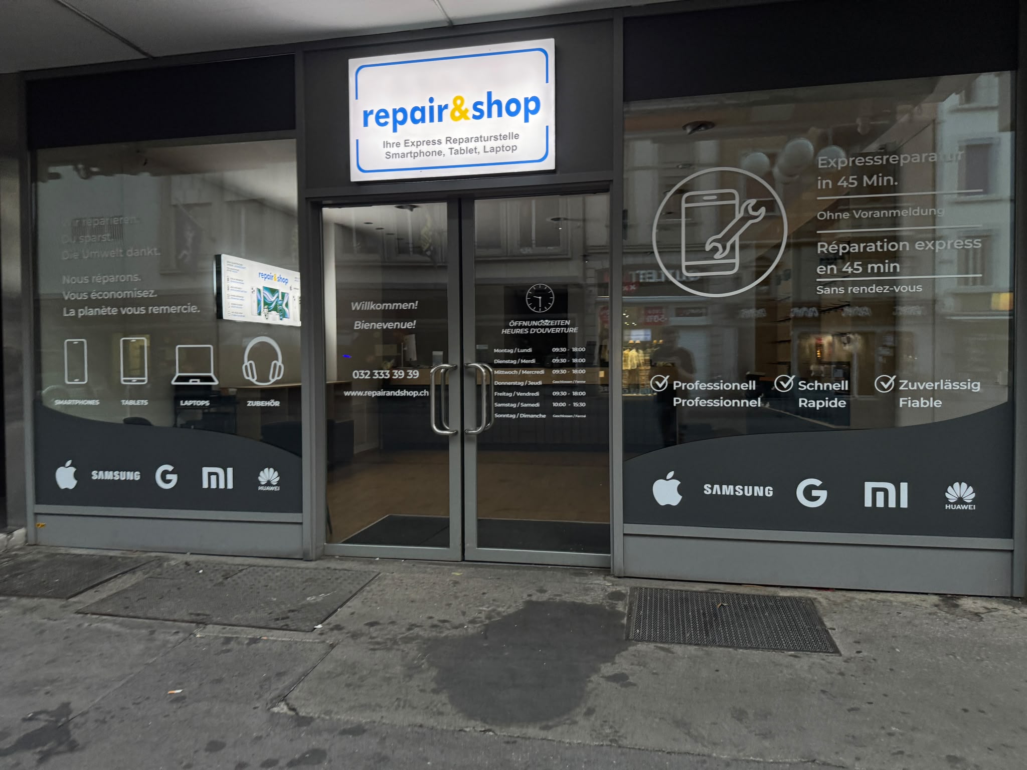 Repairandshop Biel/Bienne – Marktgasse 16
